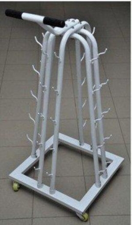 Пирамида для гантелей. Рассчитана на 20 гантели., фото 1