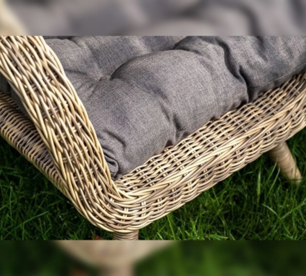 Толедо лаунж-зона из искусственного ротанга, цвет соломенный, фото 18