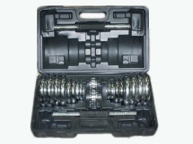 Набор хромированных гантелей 30кг Набор хромированных гантелей 30кг