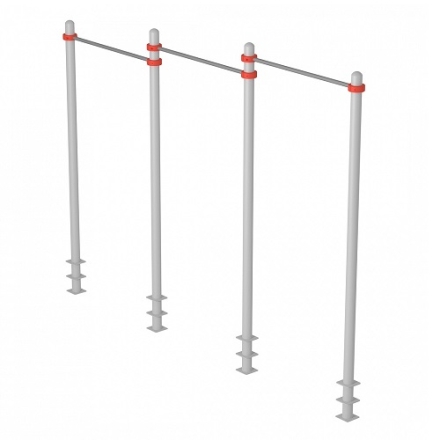 Перекладины разного уровня для норм ГТО S724 IronKing, фото 1