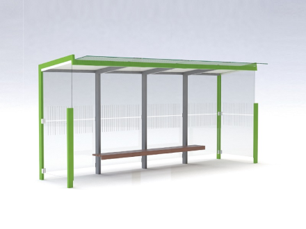 Geomere GE410a-SS павильон остановочный, фото 1