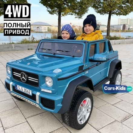 Электромобиль Mercedes-Benz Maybach G650 AMG 4WD синий, фото 1