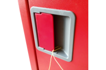 Навесной закрытый шкаф Карелпожлиния ШПК-МОНО-310 НЗБ евро-ручка, в=650, ш=540, г=230, 1-ПК), белый НФ-00000162-Б НФ-00000669