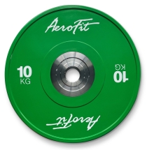Aerofit AFBDC 10 кг бамперные диски для кроссфита, цветные