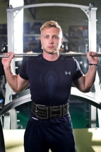 Пояс для пауэрлифтинга 100 мм, 1 игла, трехслойный