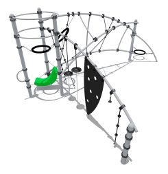 Спортивный комплекс ВСТ 7717 для спортивной площадки, фото 1 Спортивный комплекс ВСТ 7717 для спортивной площадки, фото 1