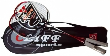 Набор бадминтон POWER 9786 т-образный, алюминий (2 ракетки в чехле), фото 1