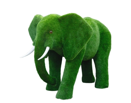 Топиари слон Философ - газон Premium, фото 2