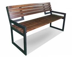 Скамейка уличная Муром, Сосна 1,2 м, фото 4