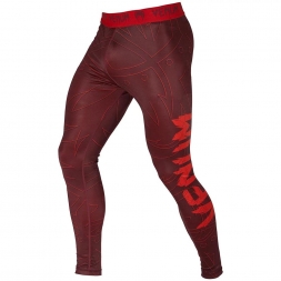 Компрессионные штаны Venum Nightcrawler Red, фото 1