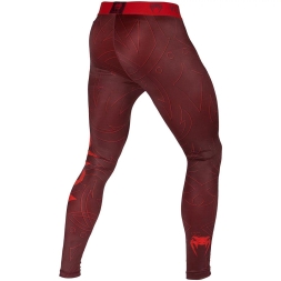 Компрессионные штаны Venum Nightcrawler Red, фото 4