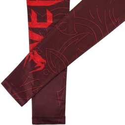 Компрессионные штаны Venum Nightcrawler Red, фото 7
