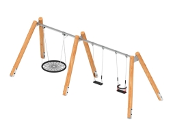 Качели Лиственница ИО 13.Р.05.01.03.01-Л, фото 5