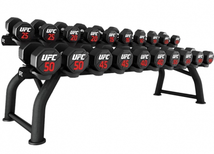 UFC Горизонтальная стойка для хранения гантелей на 10 пар, фото 2