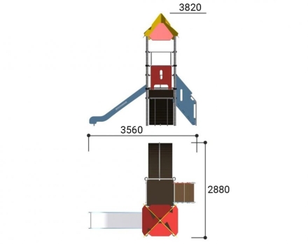 Игровой комплекс Romana 101.05.09, фото 5