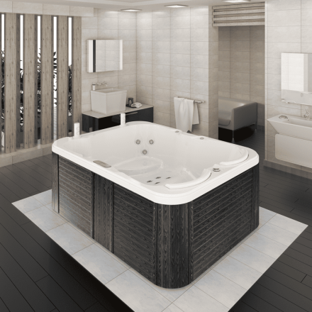 Гидромассажный бассейн Radomir «Мишель» (чаша перламутровая, комплектация Gold), фото 2