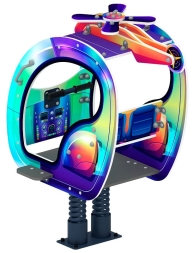 Вертолетик - Качалка на пружине (Хамелеон) - ИО 23.03.04-02, фото 2