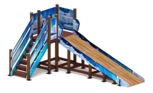 Горка Зима (снежная королева) (под анкера) - ИО 49.01.01-14.И1 - Н=1500 Горка Зима (снежная королева) (под анкера) - ИО 49.01.01-14.И1 - Н=1500