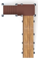 Горка Зима (снежная королева) (под анкера) - ИО 49.01.01-14.И1 - Н=1500 Горка Зима (снежная королева) (под анкера) - ИО 49.01.01-14.И1 - Н=1500