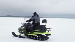 Мини-снегоход БУРЛАК Азимут CS 20 л.с., фото 4