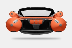 GLADIATOR E 420 X Expedition Оранжево-темносерый моторная лодка ПВХ, фото 6