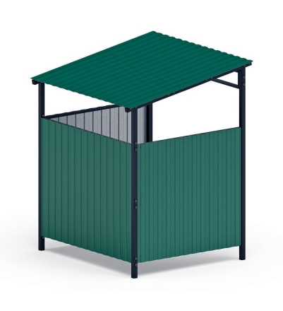 Навес контейнерной площадки для мусора (1 секция) МФ 55.02.03.1-01, фото 2