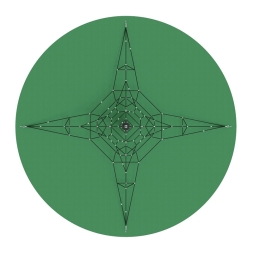 Пирамида - СК 2.05.03-РК сетка на резиновое покрытие, фото 2