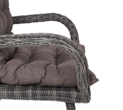 Толедо лаунж-зона из искусственного ротанга, цвет графит, фото 8
