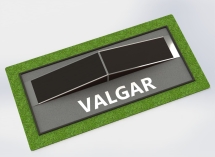 Кикер симметричный, трамплин (клин)