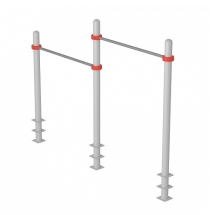 Перекладины разноуровневые для норм ГТО S727 IronKing Перекладины разноуровневые для норм ГТО S727 IronKing