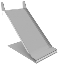 Горка из нержавеющей стали ГГН-1500.2750.009 для детской площадки