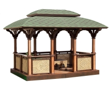 Деревянная беседка &quot;Боярская&quot;