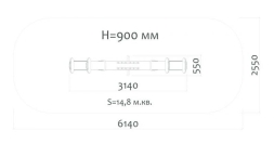 Качели-балансир Н24.04104 для детской площадки, фото 2 Качели-балансир Н24.04104 для детской площадки, фото 2