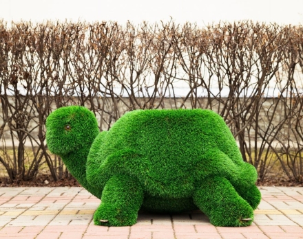 Топиари Черепаха с кашпо Мили - газон Eco, фото 6