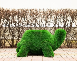 Топиари Черепаха с кашпо Мили - газон Eco, фото 5