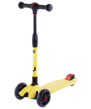 Самокат 3-колесный Stark 3D, 135/90 мм, желтый Самокат 3-колесный Stark 3D, 135/90 мм, желтый