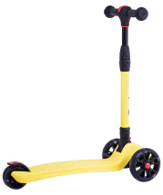 Самокат 3-колесный Stark 3D, 135/90 мм, желтый Самокат 3-колесный Stark 3D, 135/90 мм, желтый