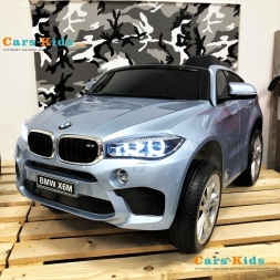 Электромобиль BMW X6M Mini JJ2199 серебристый, фото 1