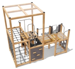 Игровой комплекс Эко Кубус VST 4508 для детской площадки, фото 2 Игровой комплекс Эко Кубус VST 4508 для детской площадки, фото 2