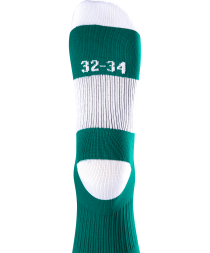 Гетры футбольные JA-001, зеленый/белый, фото 3