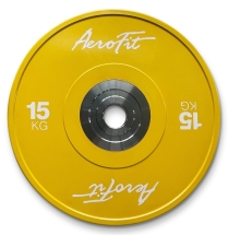 Aerofit AFBDC 15 кг бамперные диски для кроссфита, цветные