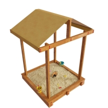 Детская песочница &quot;Дюна с крышей&quot;