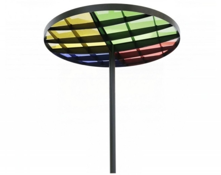 Теневой навес Амбрелла 3, с цветным поликарбонатом, высота 2,5 м, фото 1