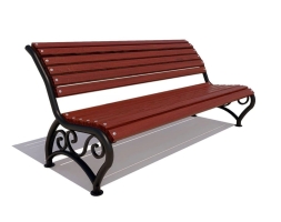 Скамейка садовая Брянск лиственница 0,6 м, фото 4 Скамейка садовая Брянск лиственница 0,6 м, фото 4