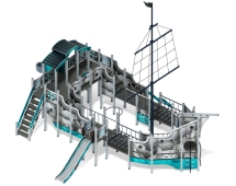 Детская игровая площадка Фрегат Лагуна ДИК 2.03.3.04-12 H=1500 H=2000