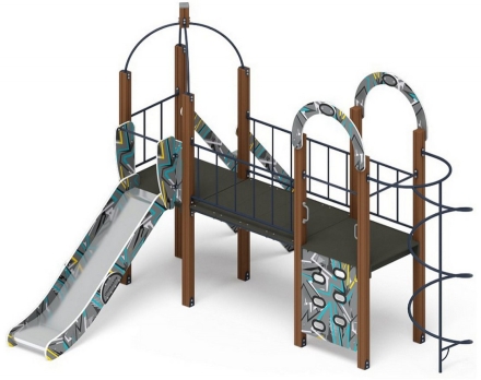 Детская игровая площадка Навина Н 1200 ДИК 2.09.03-01, фото 1