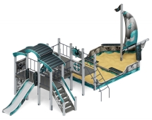 Детская игровая площадка Лагуна Парусник ДИК 2.03.3.02-05