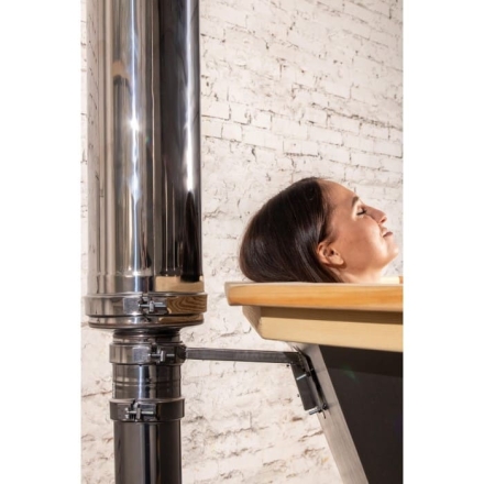 Сибирский банный чан &quot;Илья Муромец&quot; на подставке + печь 2250 мм опора - нерж. сталь, фото 9