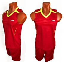 Форма баскетбольная CLIFF 2603 красная 4XL