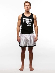 Шорты спортивные W5. Белый/черный